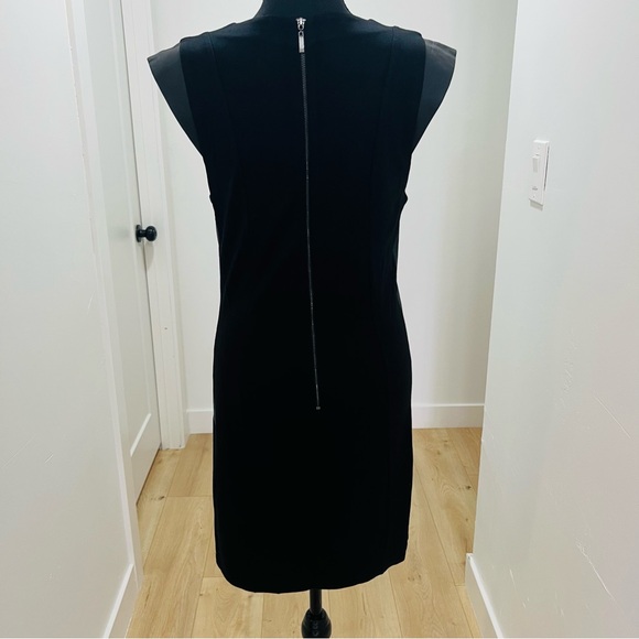 Tart Black & Faux Leather Mini Dress - Picture 10 of 11